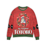 My Neighbor Totoro Ugly Christmas Sweater Ghibli Store ghibli.store