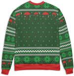 My Neighbor Totoro Green Ugly Christmas Sweater Ghibli Store ghibli.store