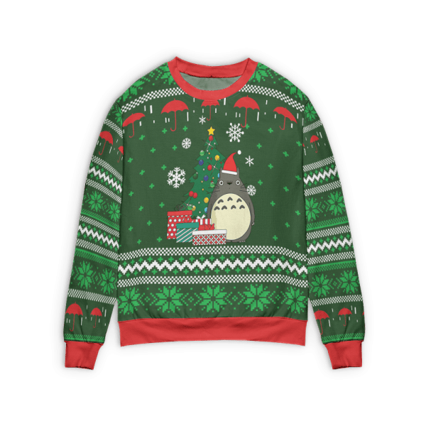 My Neighbor Totoro Ugly Christmas Sweater Style 2 Ghibli Store ghibli.store