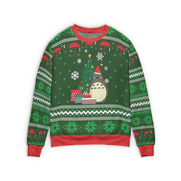 Princess Mononoke Shishigami Ugly Christmas Sweater Style 2 Ghibli Store ghibli.store