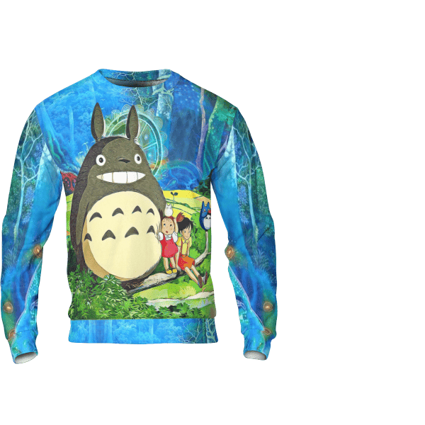 Ponyo Mother of The Sea 3D Sweatshirt Ghibli Store ghibli.store