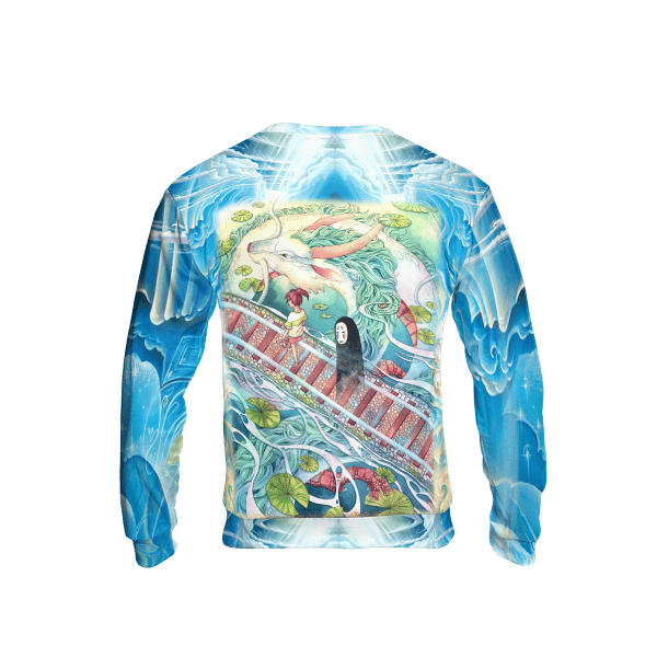 Spirited Away – Follow the Railway 3D Sweatshirt Ghibli Store ghibli.store
