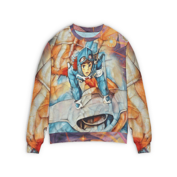 Nausicaa and The Valley of The Wind Canvas 3D Sweater