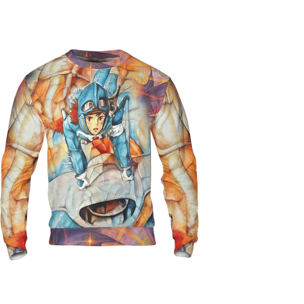 Princess Mononoke Canvas 3D Sweatshirt
