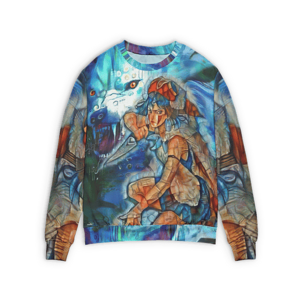 Princess Mononoke Canvas 3D Sweater