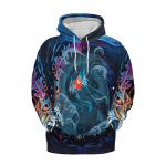 Ponyo on The Sea 3D Hoodie Ghibli Store ghibli.store