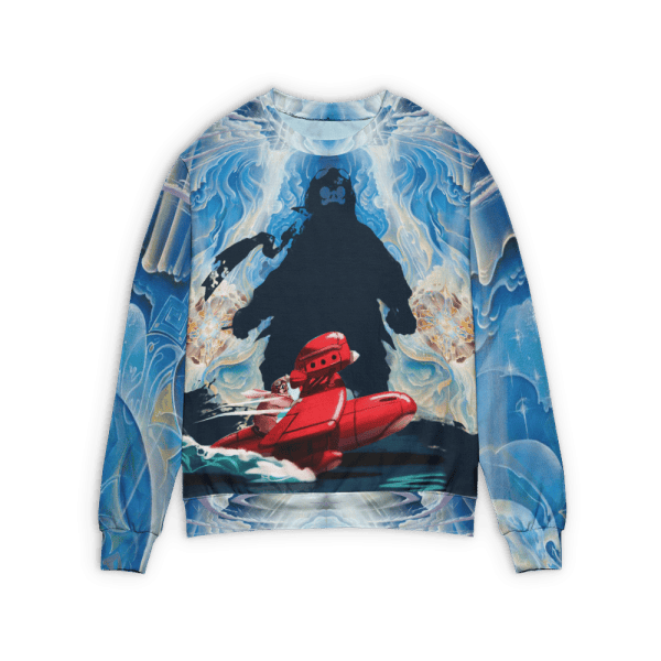 Porco Rosso 3D Sweater Ghibli Store ghibli.store