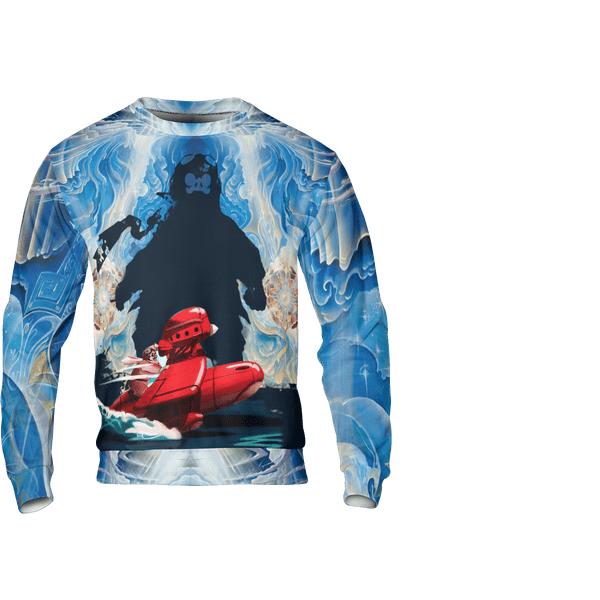 Ponyo on The Sea 3D Sweatshirt