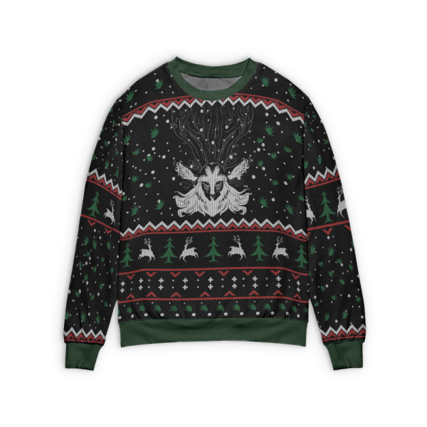 Princess Mononoke Shishigami Ugly Christmas Sweater Style 2 Princess Mononoke Shishigami Ugly Christmas Sweater Style 2 Ghibli Store ghibli.store