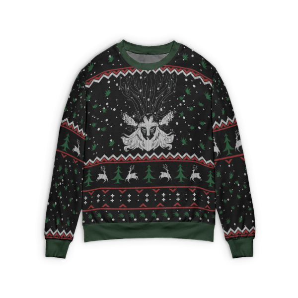 My Neighbor Totoro Green Ugly Christmas Sweater Ghibli Store ghibli.store