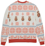 Ghibli Characters Riding Haku Dragon Ugly Christmas Sweater Ghibli Store ghibli.store