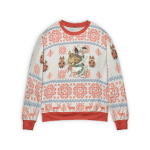 Ghibli Characters Riding Haku Dragon Ugly Christmas Sweater Ghibli Store ghibli.store