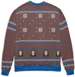 Spirited Away Characters Ugly Christmas Sweater Style 3