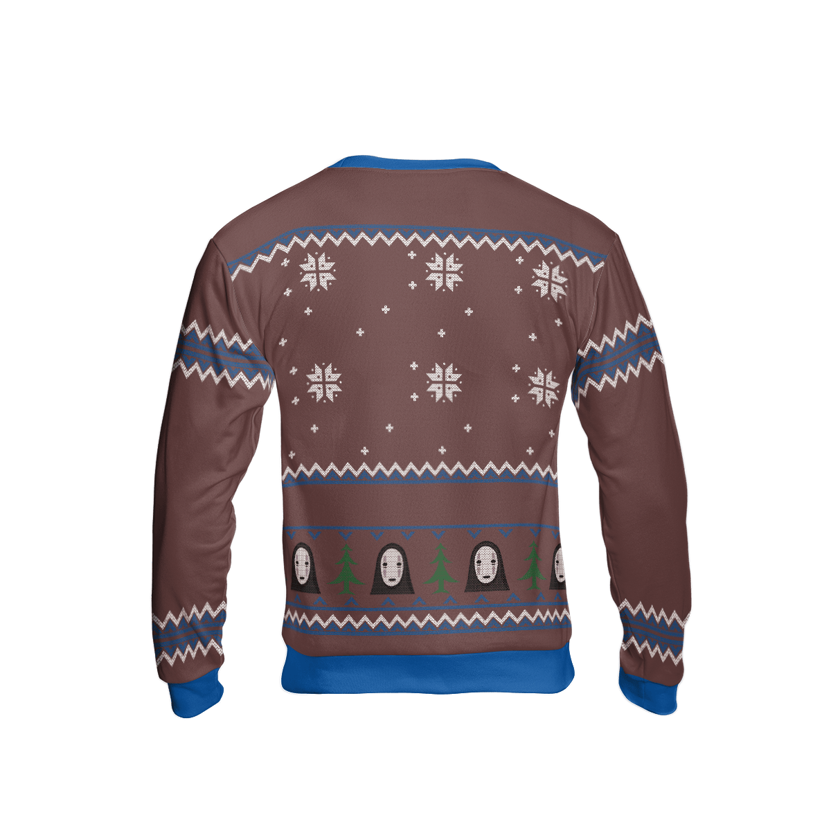 Spirited Away Characters Christmas 3D Sweatshirt Style 3
