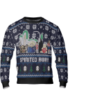 Spirited Away Characters Christmas Sweatshirt Style 4 Ghibli Store ghibli.store