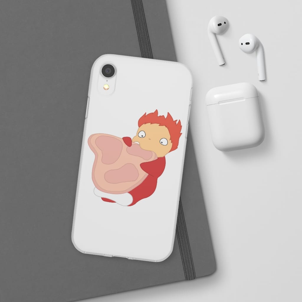 The Hungry Ponyo iPhone Cases