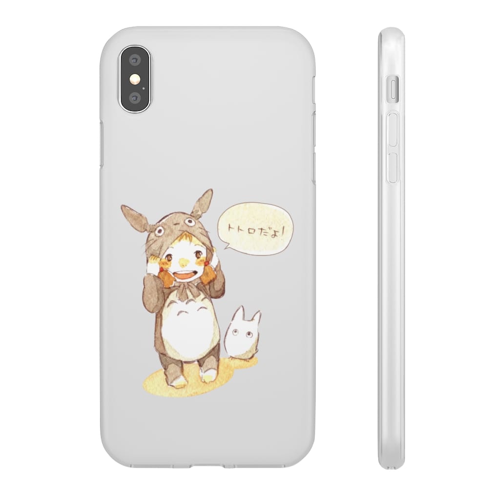 Baby Cosplay Totoro Korean Art iPhone Cases