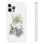 Ghibli Characters Color Collection iPhone Cases