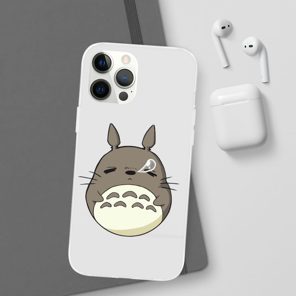 Sleepy Totoro iPhone Cases