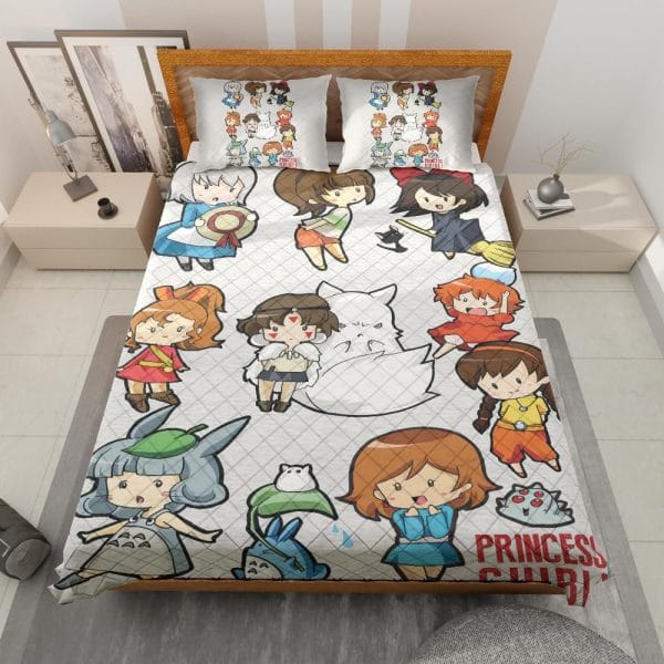 The Cat of Studio Ghibli Quilt Bedding Set Ghibli Store ghibli.store