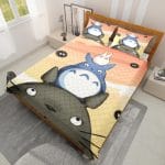 Totoro Family Quilt Bedding Set Ghibli Store ghibli.store