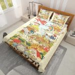 Studio Ghibli Compilation Quilt Bedding Set Ghibli Store ghibli.store