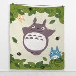 Totoro and Friends Quilt Blanket