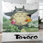 Totoro Spinning Quilt Blanket Ghibli Store ghibli.store