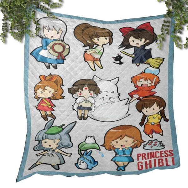 Ghibli Princess Quilt Blanket Ghibli Store ghibli.store