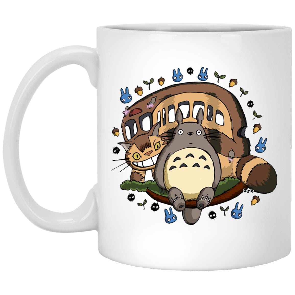 Totoro and the Catbus Mug
