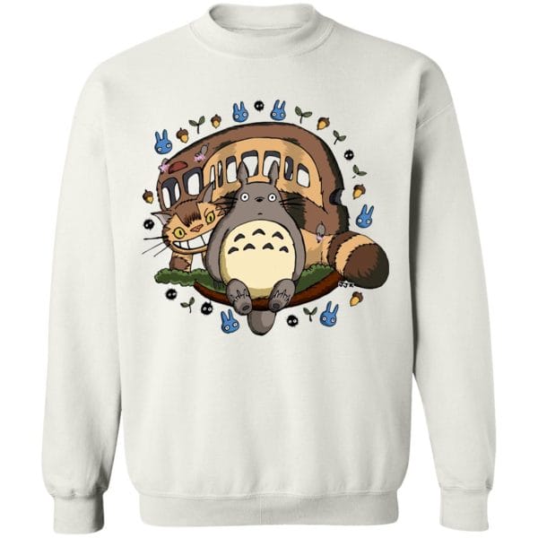 Totoro and the Catbus Sweatshirt Ghibli Store ghibli.store