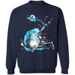Totoro by Sakura and Blue Sky Sweatshirt