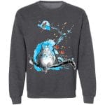 Totoro by Sakura and Blue Sky Sweatshirt