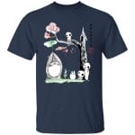 Totoro and the Tree Spirits T Shirt Ghibli Store ghibli.store