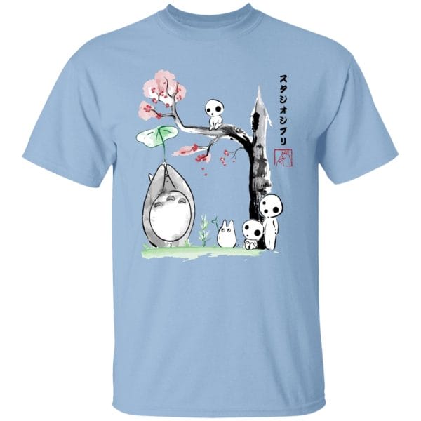 Totoro and the Tree Spirits Sweatshirt Ghibli Store ghibli.store