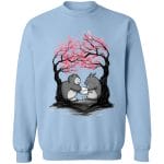 Totoro vs Snorlax Pillow fight Sweatshirt Ghibli Store ghibli.store