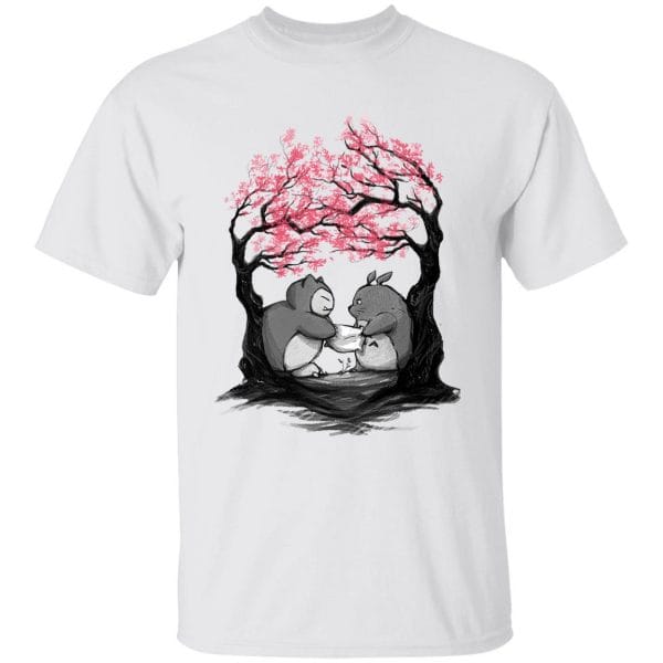 Totoro vs Snorlax Pillow fight T Shirt Ghibli Store ghibli.store