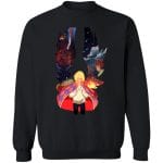 Howl and Colorful Wings Sweatshirt