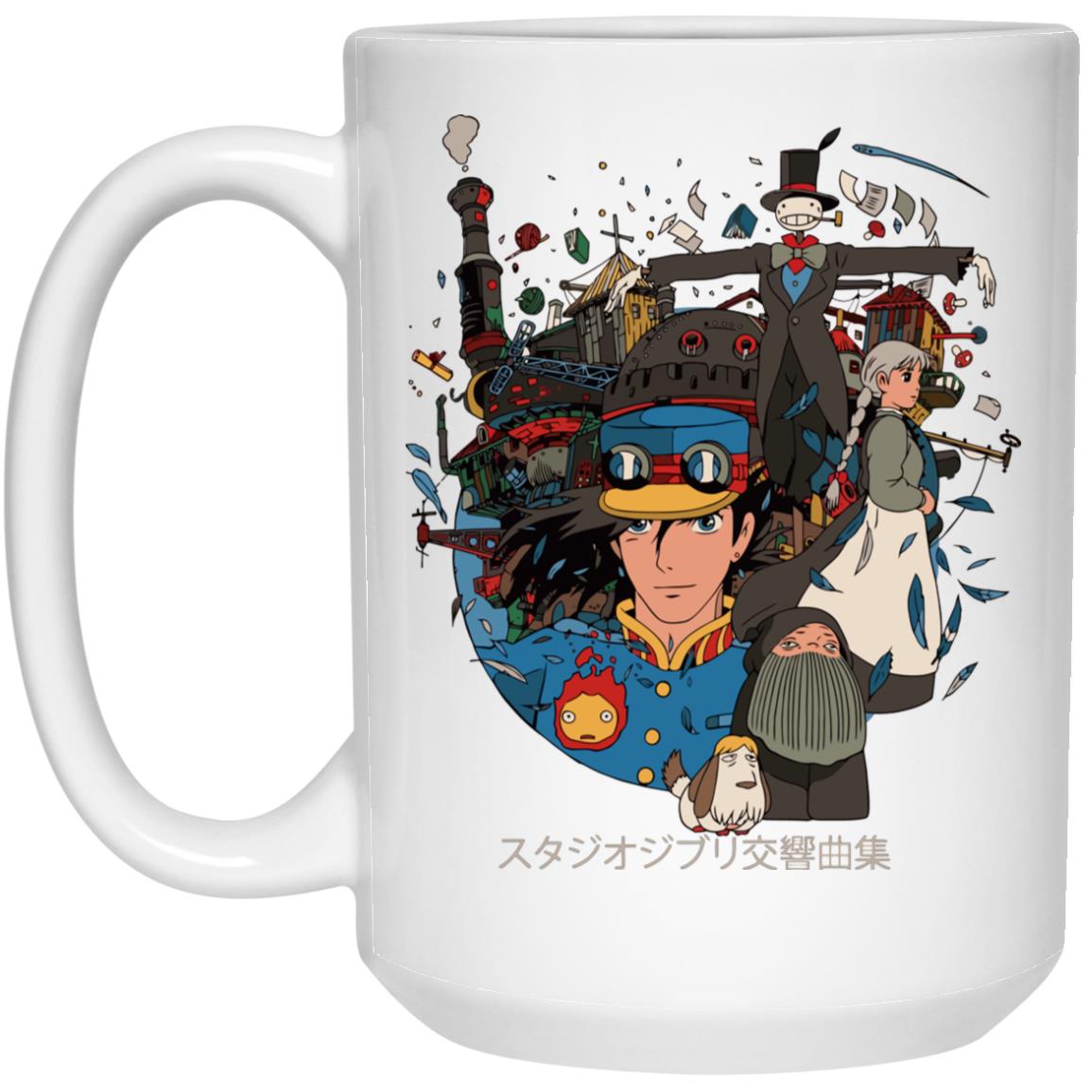 Howl’s Moving Castle Characters Compilation Mug