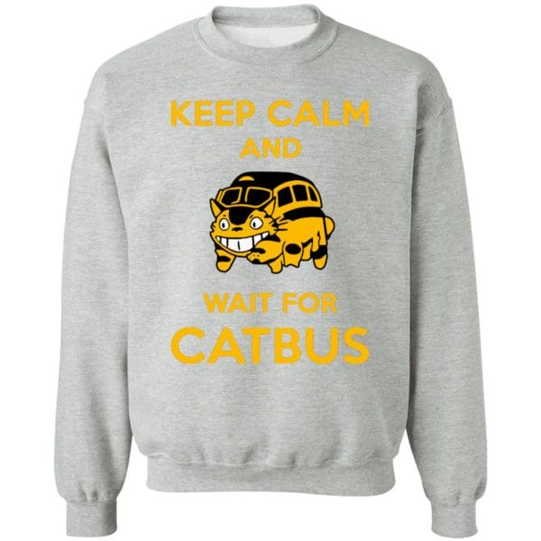 My Neighbor Totoro Keep Calm and Wait for Cat Bus T Shirt
