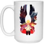 Howl and Colorful Wings Mug 15Oz