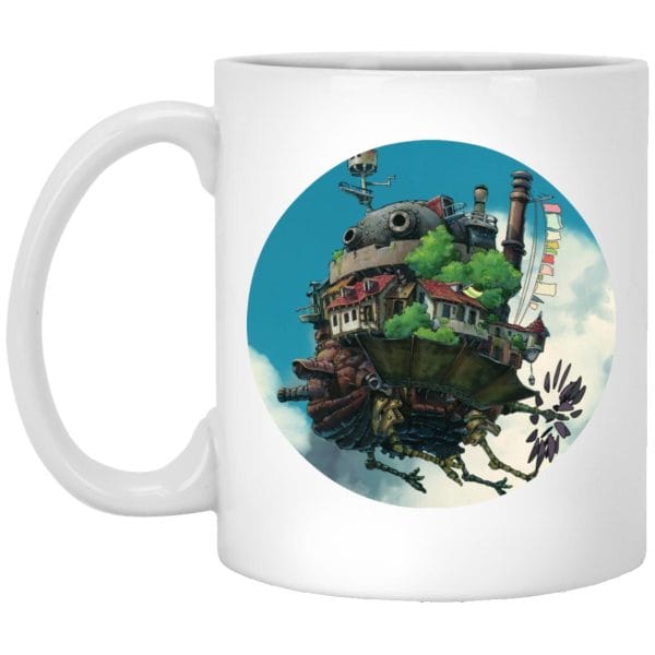 Howl’s Moving Castle – Flying on the Sky T Shirt Ghibli Store ghibli.store