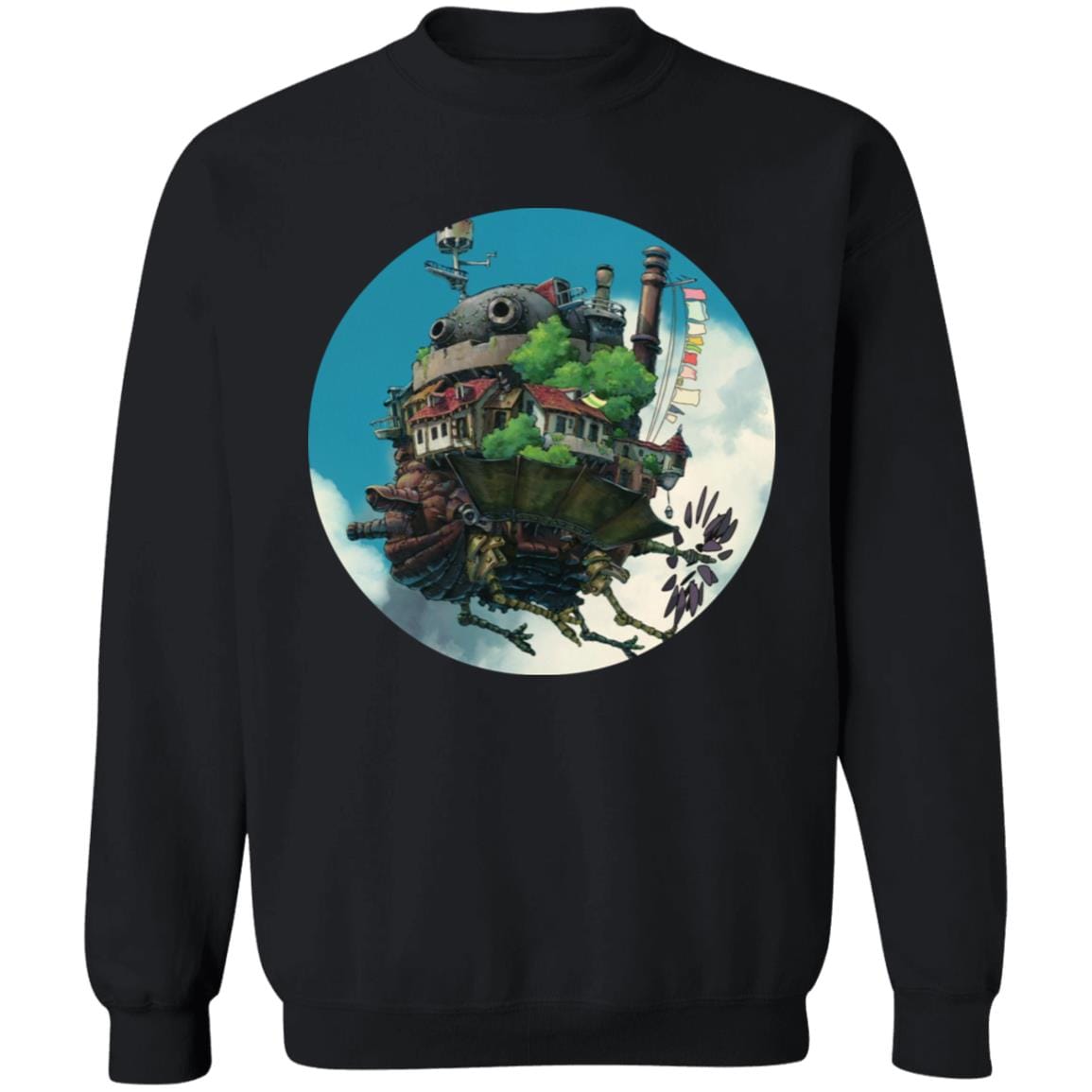Howl’s Moving Castle – Flying on the Sky Sweatshirt Ghibli Store ghibli.store