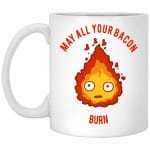 Calcifer: May All Your Bacon Burn Mug 11Oz