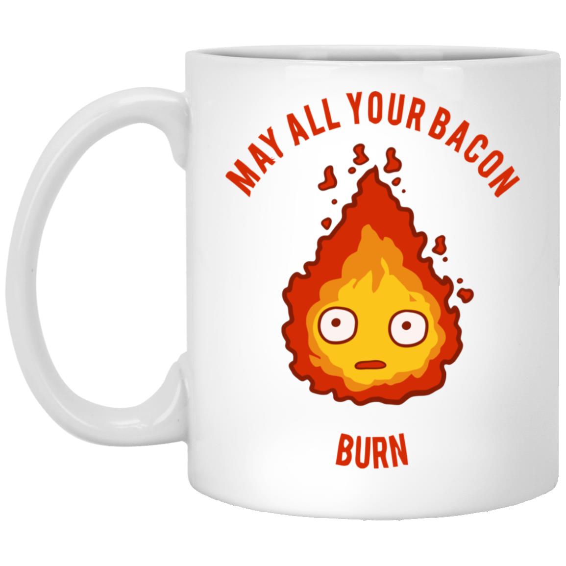 Calcifer: May All Your Bacon Burn Mug