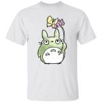 Totoro with Butterfly Cute Drawing T Shirt