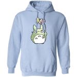 Totoro with Butterfly Cute Drawing Hoodie Ghibli Store ghibli.store