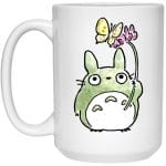Totoro with Butterfly Cute Drawing Mug 15Oz