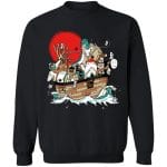 Studio Ghibli Boat Sweatshirt