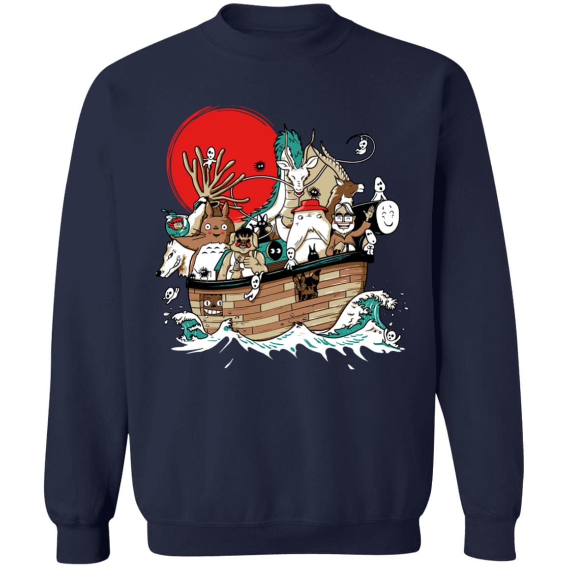 Studio Ghibli Boat Sweatshirt